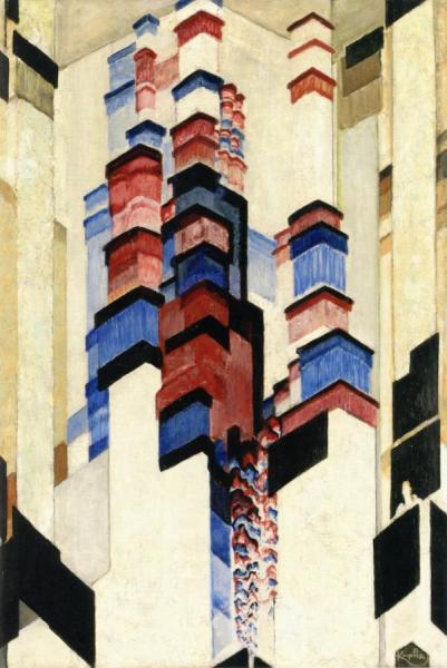 Upward Thrust Ii by Frantisek Kupka