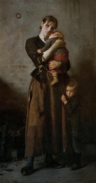 Forladt. Dog Ej Af Venner I Noden by Frants Henningsen