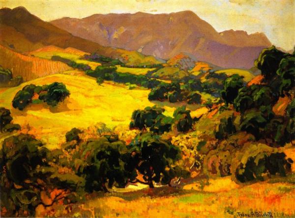 California Oaks by Franz Bischoff