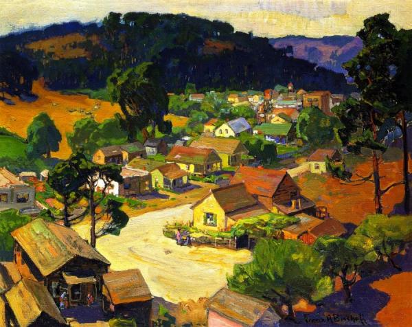 Cambria, A Peaceful California Village by Franz Bischoff