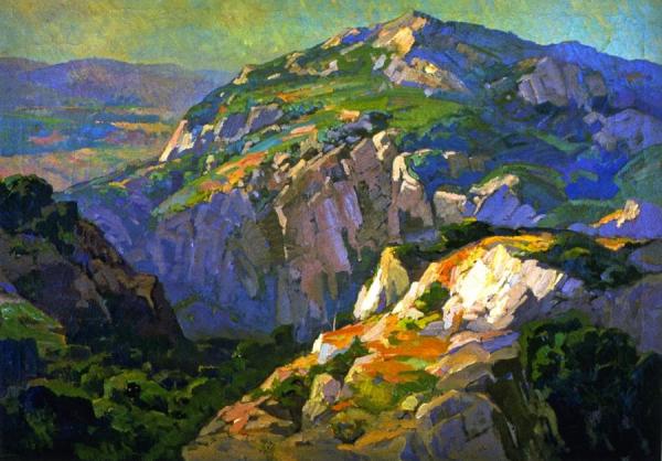Canyon Green by Franz Bischoff