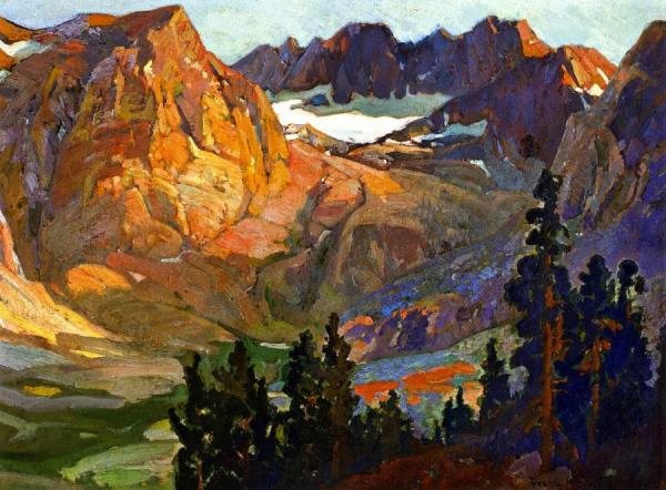 Mount Whitney Country by Franz Bischoff