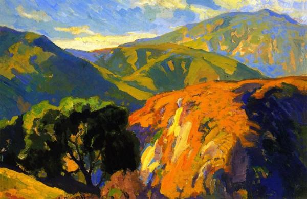 Pasadena Foothills by Franz Bischoff