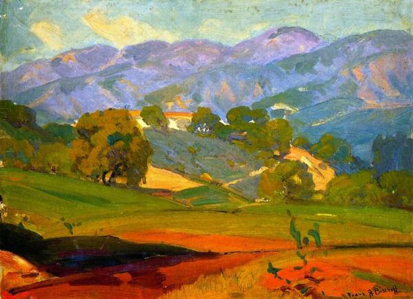 Pasadena Landscape by Franz Bischoff