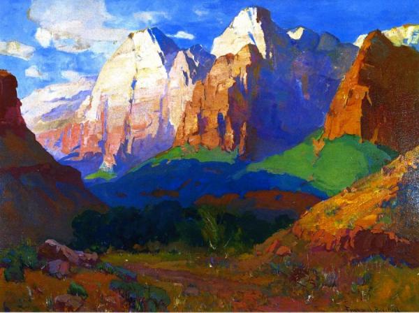 Franz Bischoff Pinnacle Rock, Utah