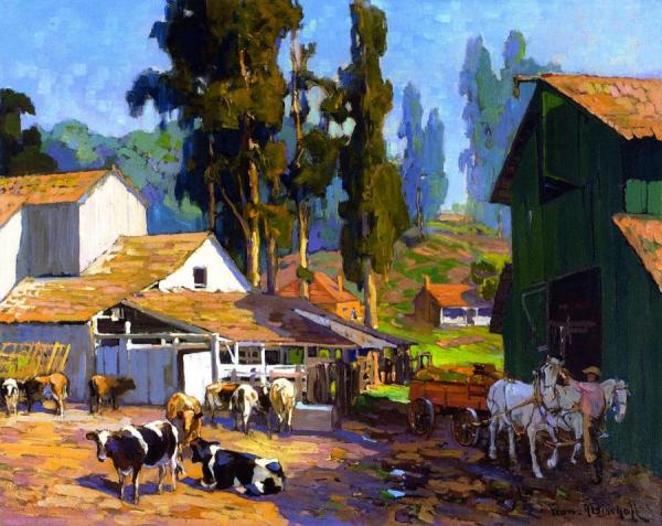 The Dairy by Franz Bischoff
