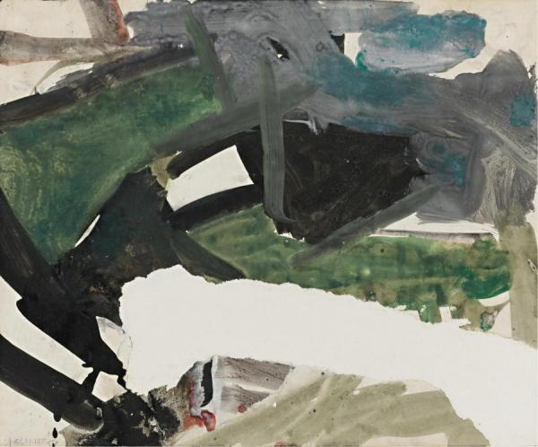 Collage In Color by Franz Kline