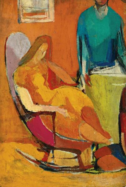 Untitled (interior Scene) by Franz Kline