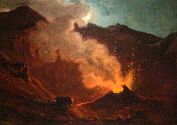 Vesuvius by Franz Ludwig Catel