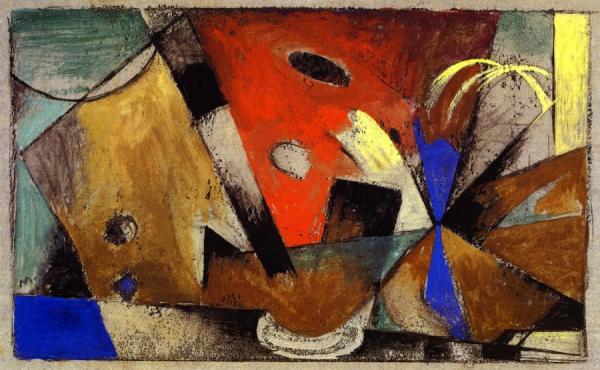 Abstract Composition by Franz Marc