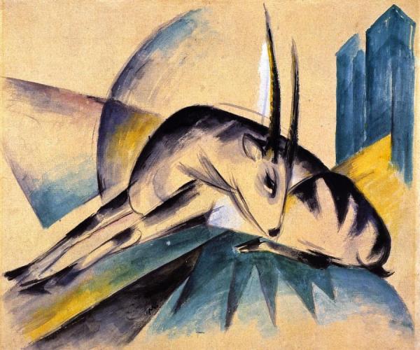 Antilope by Franz Marc