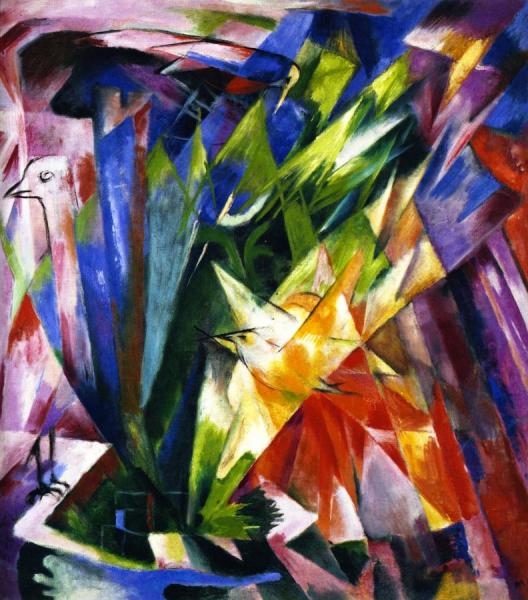 Birds by Franz Marc
