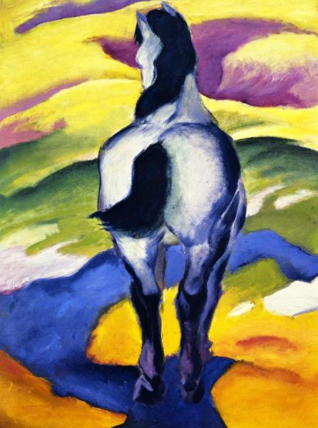 Blue Horse Ii by Franz Marc