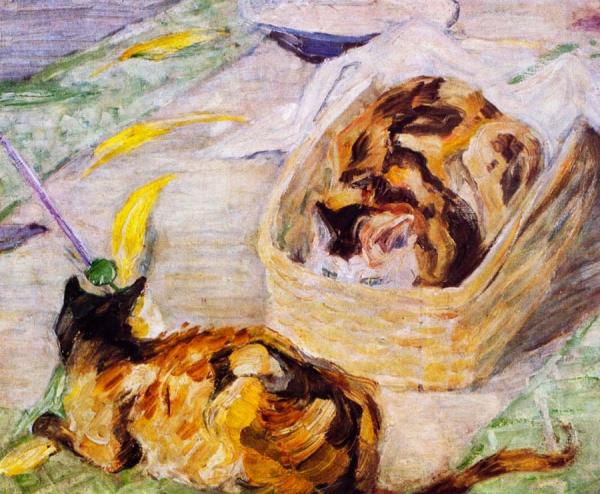 Franz Marc Cat Basket
