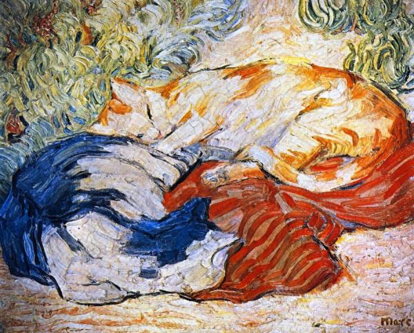 Cats by Franz Marc