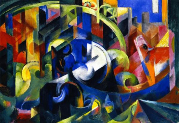 Cattle by Franz Marc