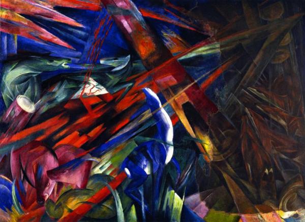 Fate Of The Animals by Franz Marc