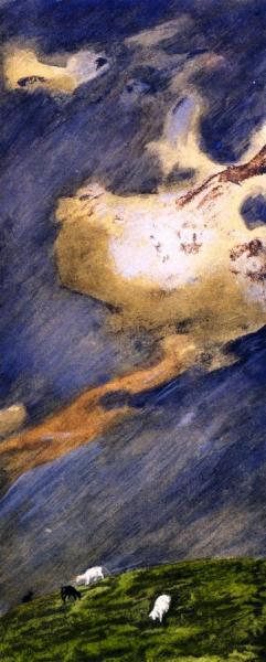 Peaceful Country by Franz Marc