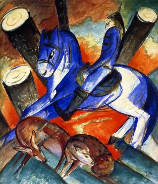 Saint Julian by Franz Marc