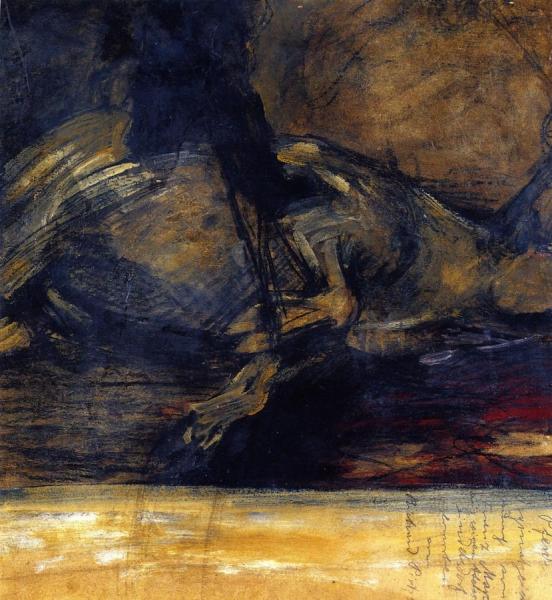 Slaughtered Bill by Franz Marc