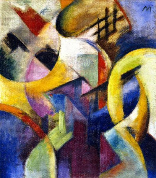 Small Composition I by Franz Marc