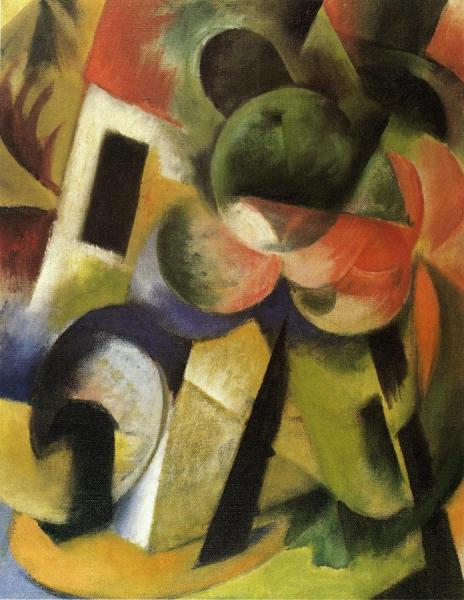 Small Composition Ii by Franz Marc