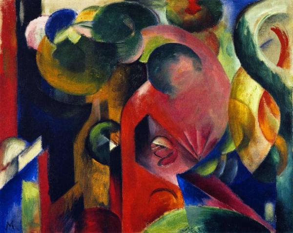 Small Composition Iii by Franz Marc