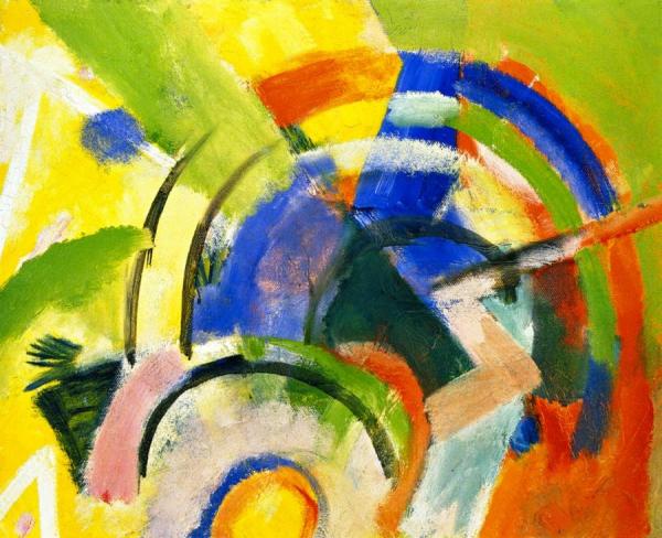 Small Composition Iv by Franz Marc