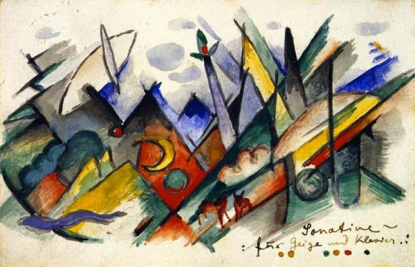 Sonatine For Violin And Piano by Franz Marc