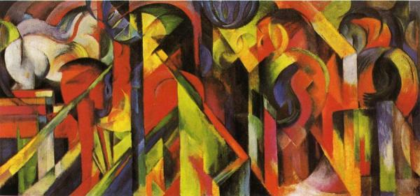 Stables by Franz Marc