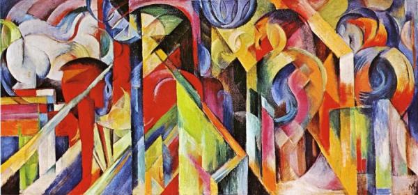 Stables by Franz Marc