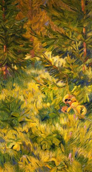 Study In Green by Franz Marc