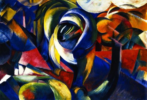 The Mandrill by Franz Marc