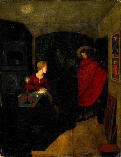 Return Home At Night by Franz Pforr