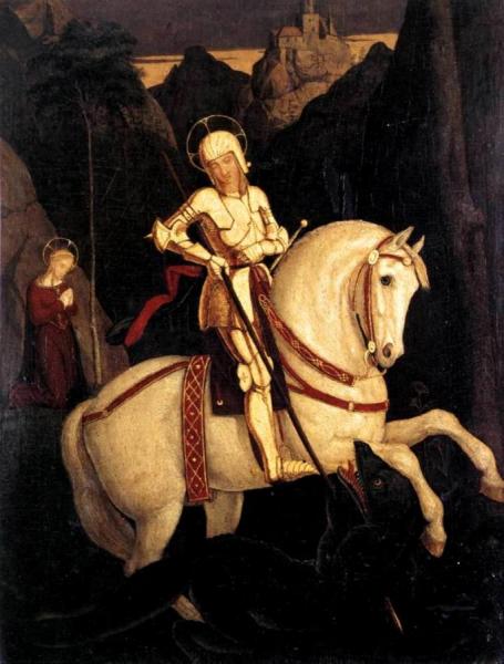 St George And The Dragon by Franz Pforr