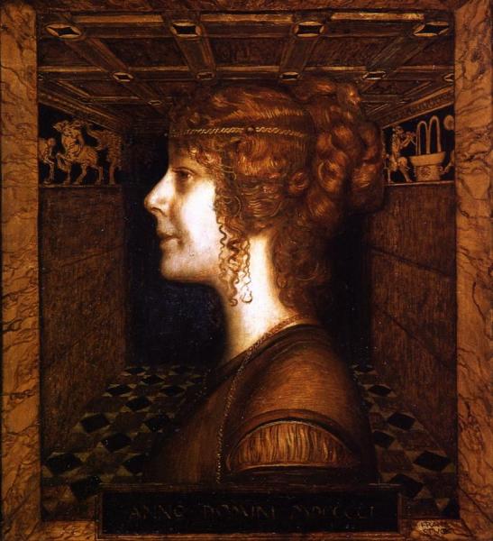 Florentine Lady by Franz Von Stuck