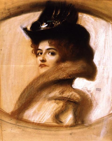 Frau Braun by Franz Von Stuck
