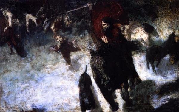 Franz Von Stuck Wild Chase