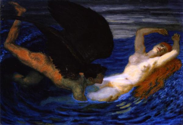 Franz Von Stuck Wind And Waves, 1927