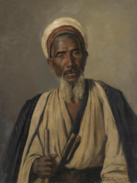 The Elder by Franz Xaver Kosler Oil Painting Reproductions