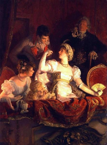 Theatre Scene by Franz Xavier Simm