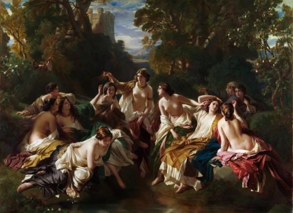 Florinda by Franz Xavier Winterhalter