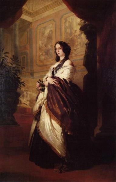 Harriet Howard, Duchess Of Sutherland by Franz Xavier Winterhalter