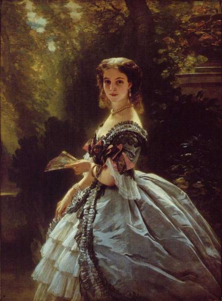 Princess Elizabeth Esperovna Belosselsky-belosenky, Princess Troubetskoi by Franz Xavier Winterhalter
