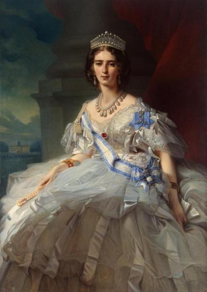 Princess Tatyana Alexandrovna Yusupova by Franz Xavier Winterhalter