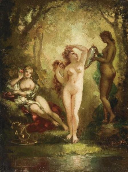 Dancing In The Harem (la Danse Au Harem) by Frédéric Borgella