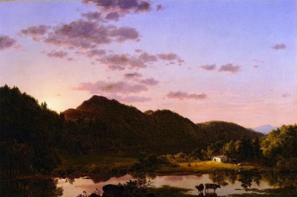 American Landscape by Frederic Edwin Church Oil Painting Reproductions