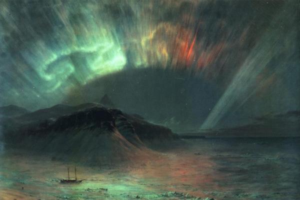 Frederic Edwin Church Aurora Borealis