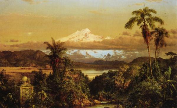 Cayambe by Frederic Edwin Church