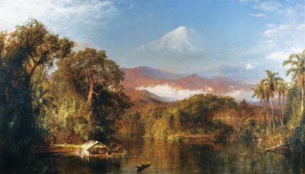 Chimborazo by Frederic Edwin Church Oil Painting Reproductions